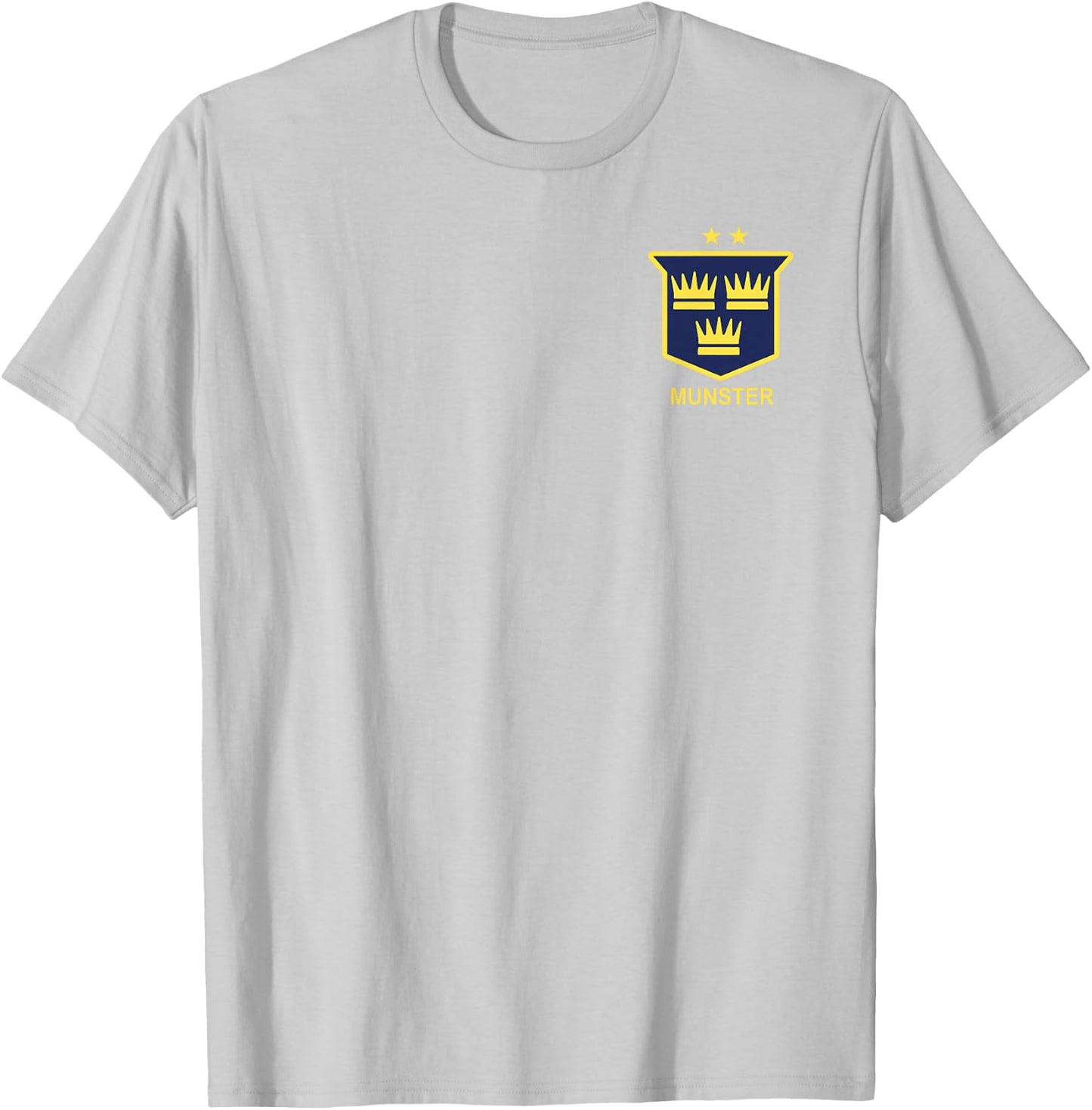 Munster retro classic style for retro Irish rugby fans T-Shirt - T-Shirt | Ash