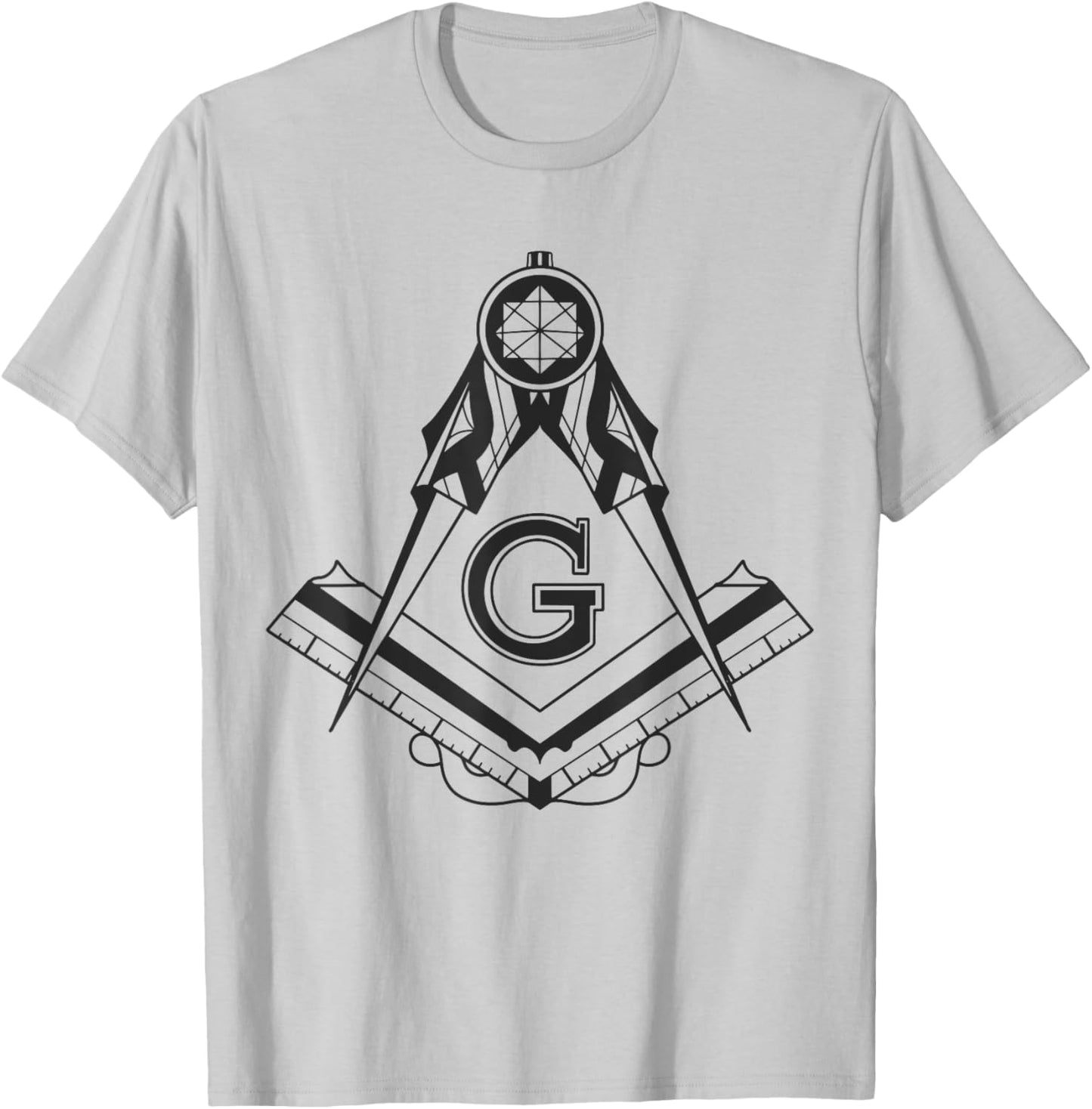 Freemason Emblem T-Shirt - T-Shirt | Ash