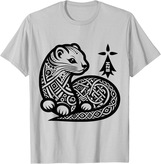 L'Hermine Breton T-Shirt - T-Shirt | Ash