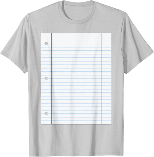 Funny Lined Notebook Paper Group Halloween Costume