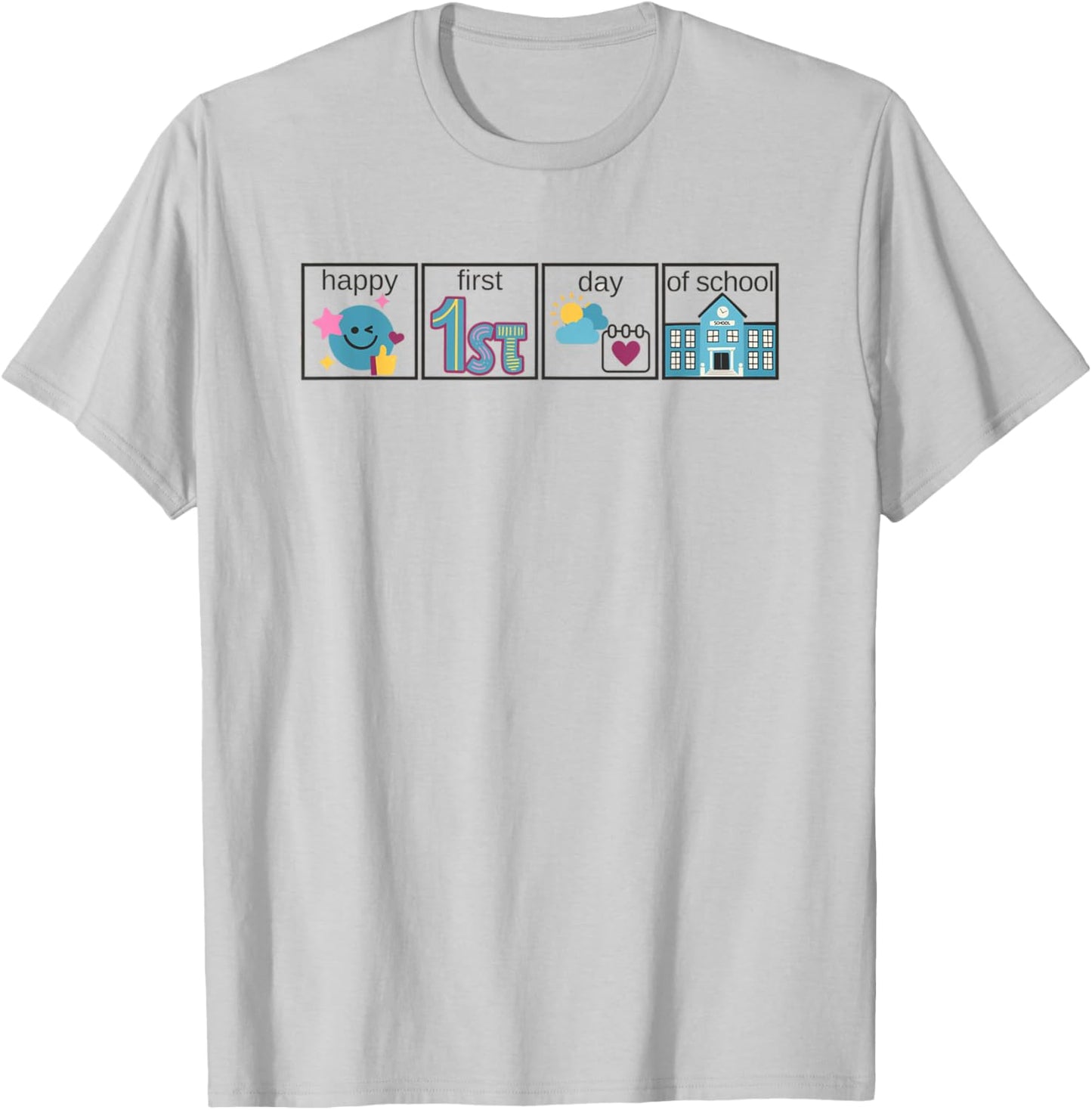 Special Education Teacher Pecs First Then AAC SLP Men Women Girls Kids T-Shirt - T-Shirt | Ash