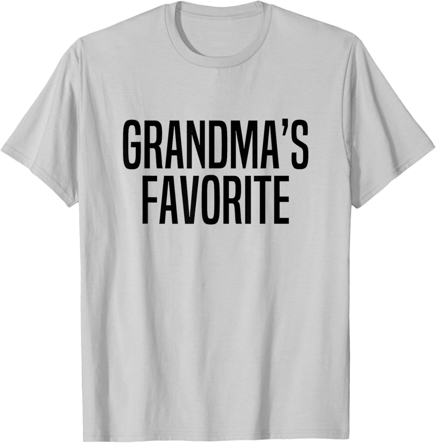 Grandma's Favorite T-Shirt - T-Shirt | Ash