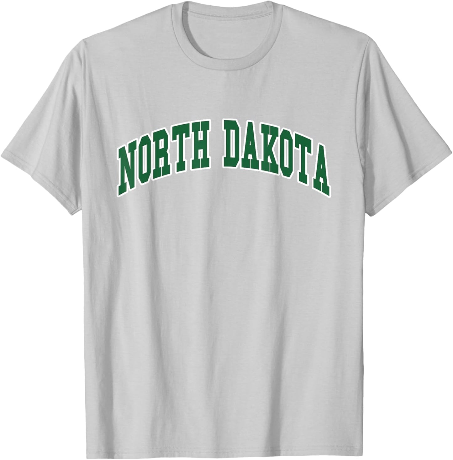 North Dakota - Throwback Design - Classic T-Shirt - T-Shirt | Ash