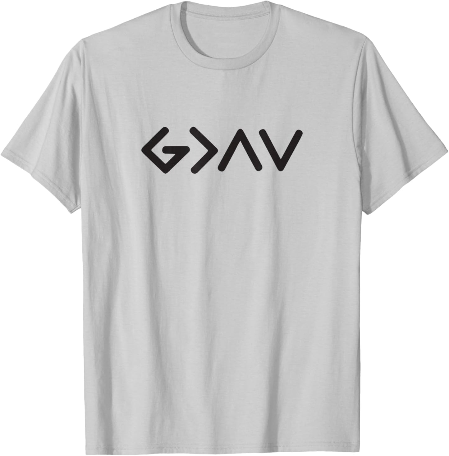God is Faithful More Than Highs and Lows Christian Men Women T-Shirt - T-Shirt | Ash