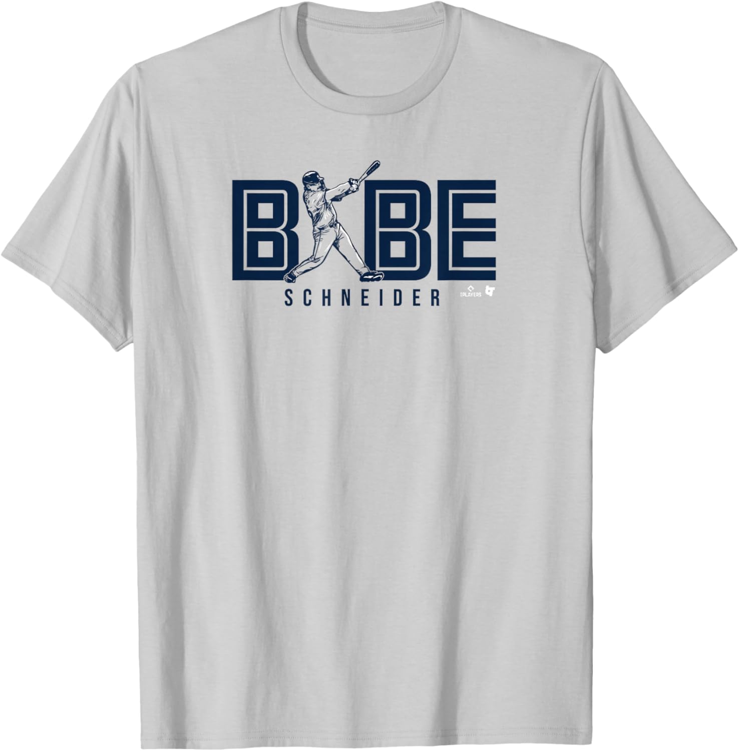 Davis Schneider: Babe - Toronto Baseball T-Shirt - T-Shirt | Ash