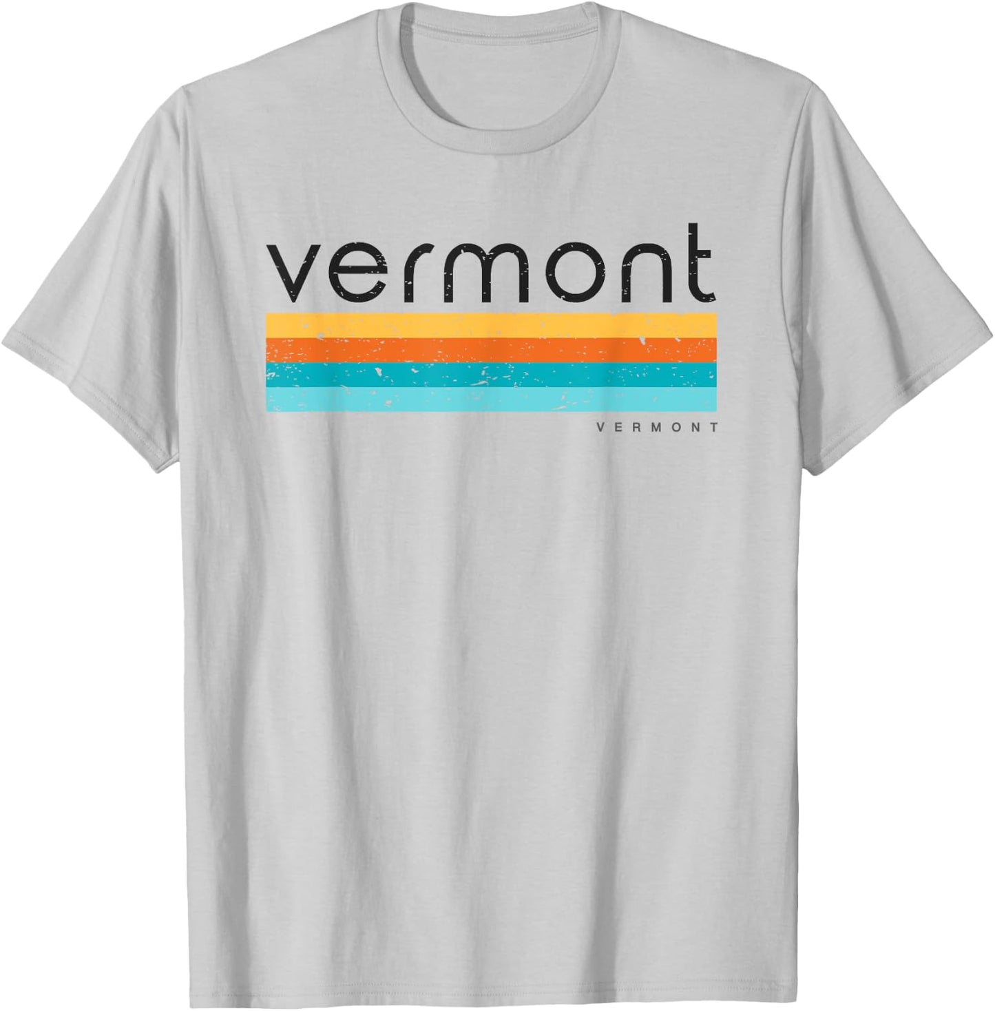 Vintage Vermont Retro Design T-Shirt - T-Shirt | Ash