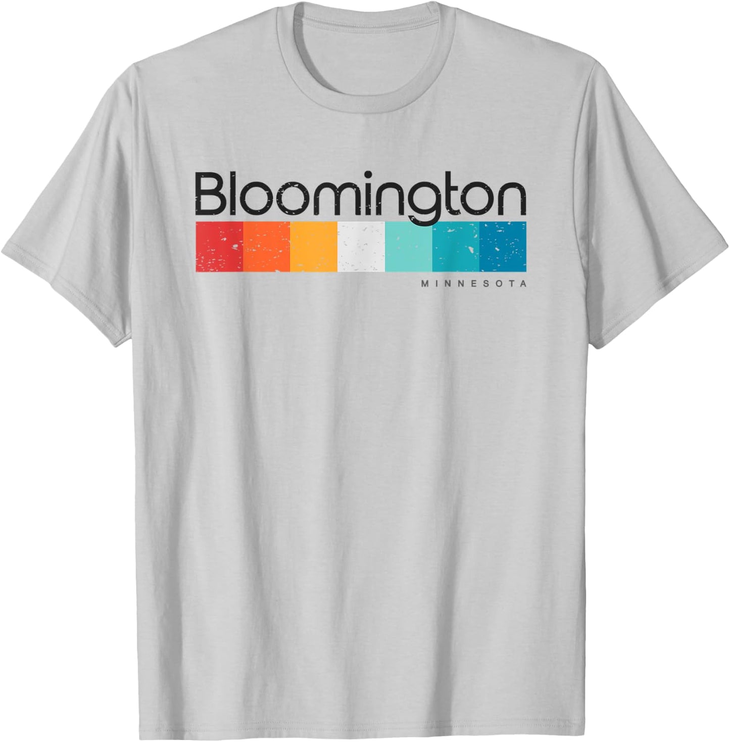Vintage Bloomington Minnesota MN Retro Design T-Shirt - T-Shirt | Ash