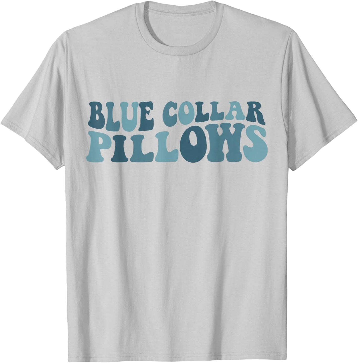 Blue Collar Pillows T-Shirt - T-Shirt | Ash