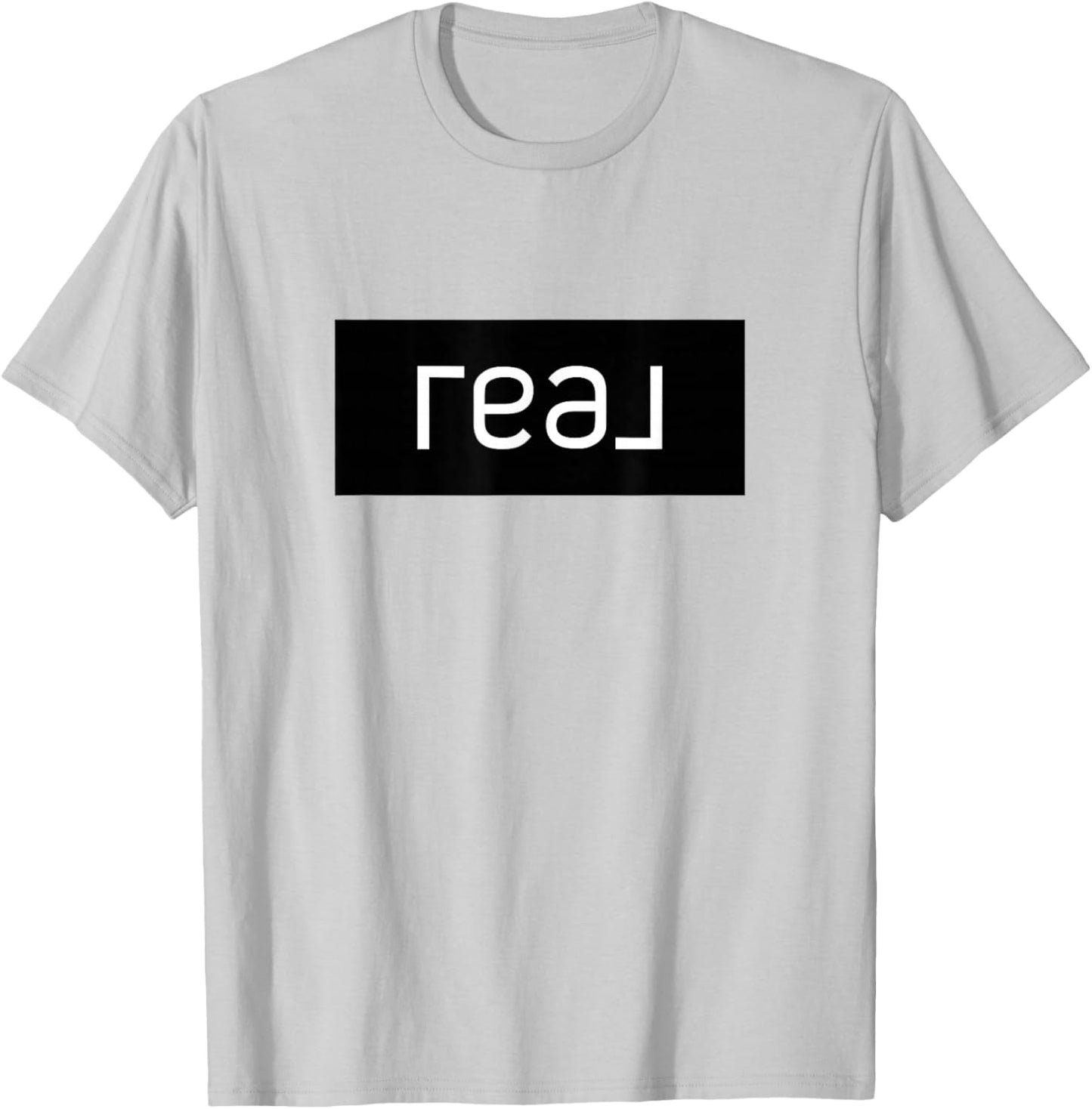 Real Broker Solid Black Logo T-Shirt - T-Shirt | Ash