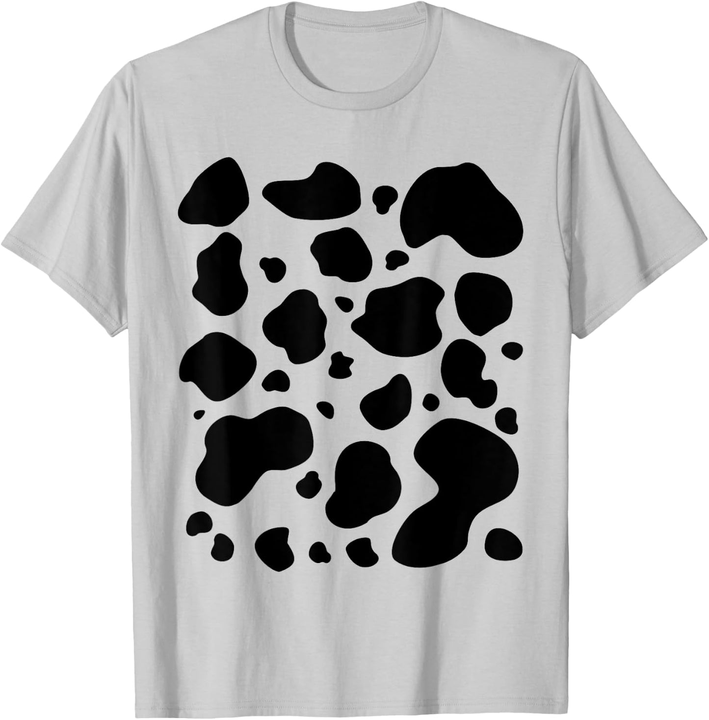 Cow Adult Kids Men Women Cow Costume Shirt T-Shirt - T-Shirt | Ash