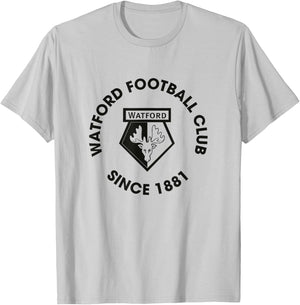 Watford Football Club Since 1881 T-Shirt - T-Shirt | Ash