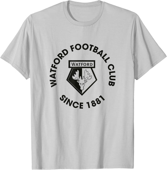 Watford Football Club Since 1881 T-Shirt - T-Shirt | Ash