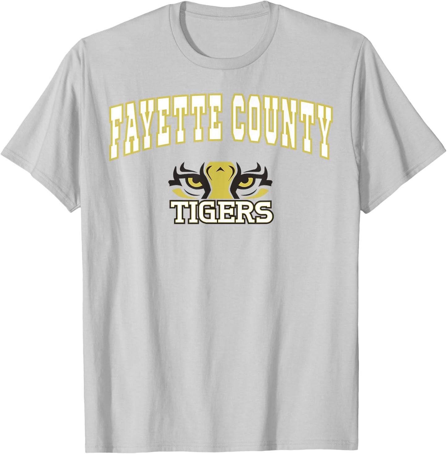 Fayette County High School Tigers C2 T-Shirt - T-Shirt | Ash