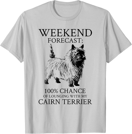 Cairn Terrier Dog T-Shirt - T-Shirt | Ash