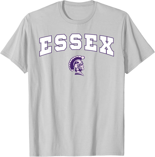 Essex High School Trojans T-Shirt - T-Shirt | Ash