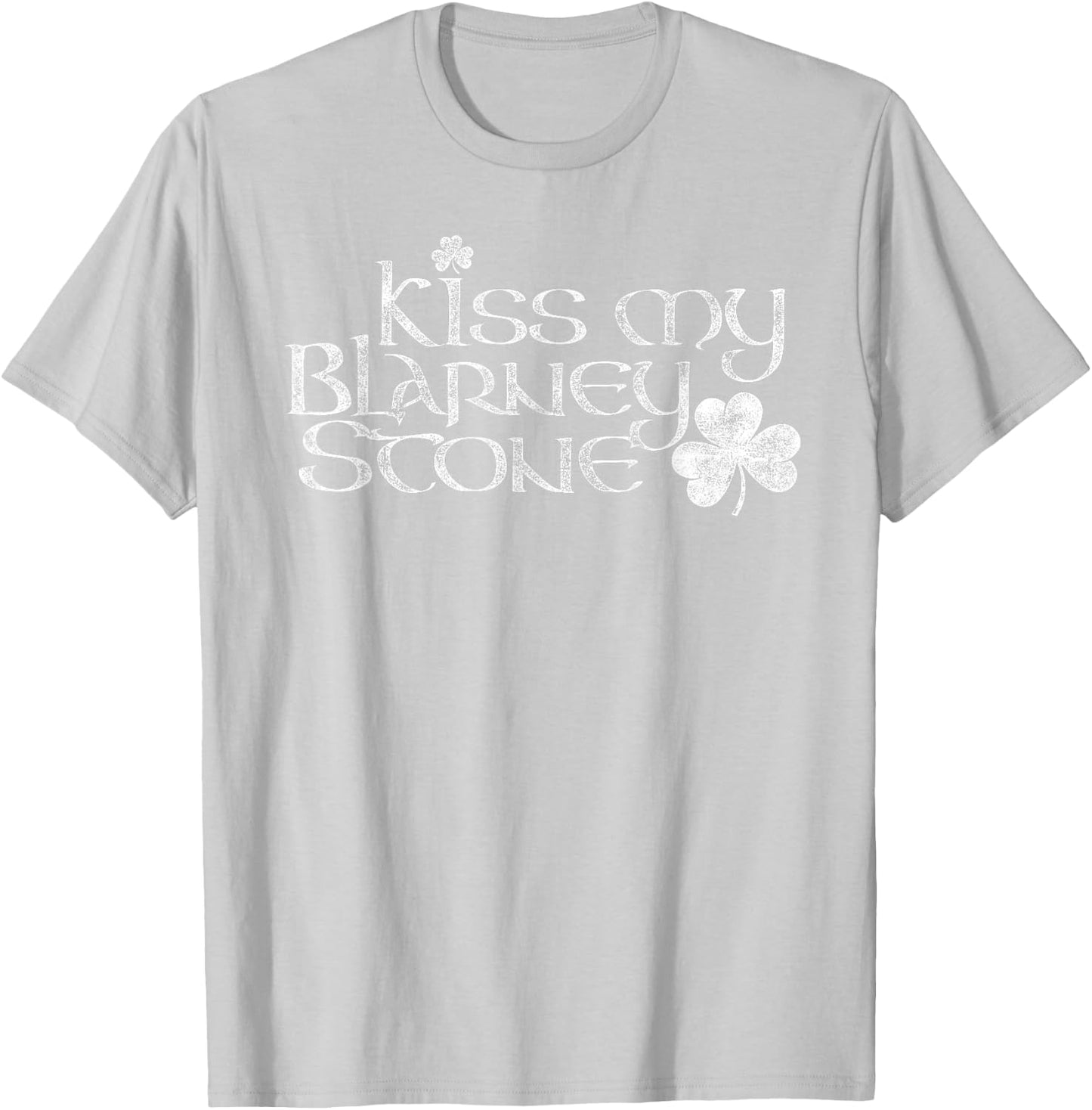 Kiss My Blarney Stone St Patrick's Day theme T-Shirt - T-Shirt | Ash