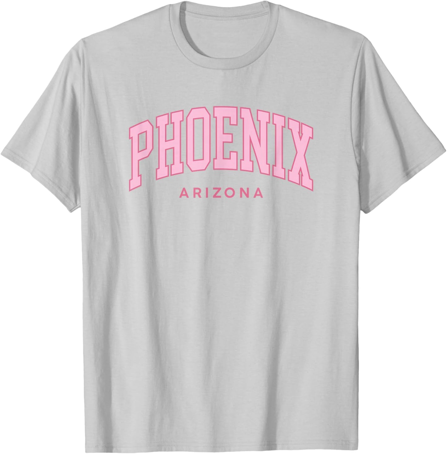 Phoenix Retro Preppy Throwback Girls Arizona Pink T-Shirt - T-Shirt | Ash