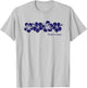 Turks and Caicos Islands Hibiscus Flower Boys Girls Souvenir T-Shirt - T-Shirt | Ash