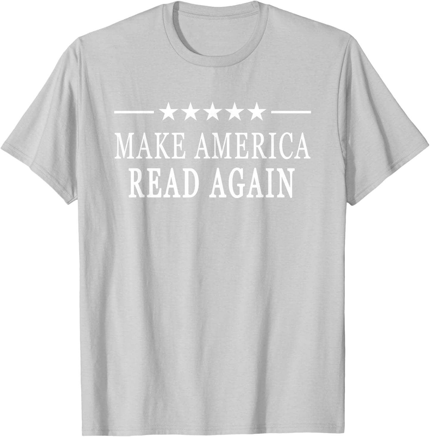 Red Make America Read Again T-Shirt - T-Shirt | Ash