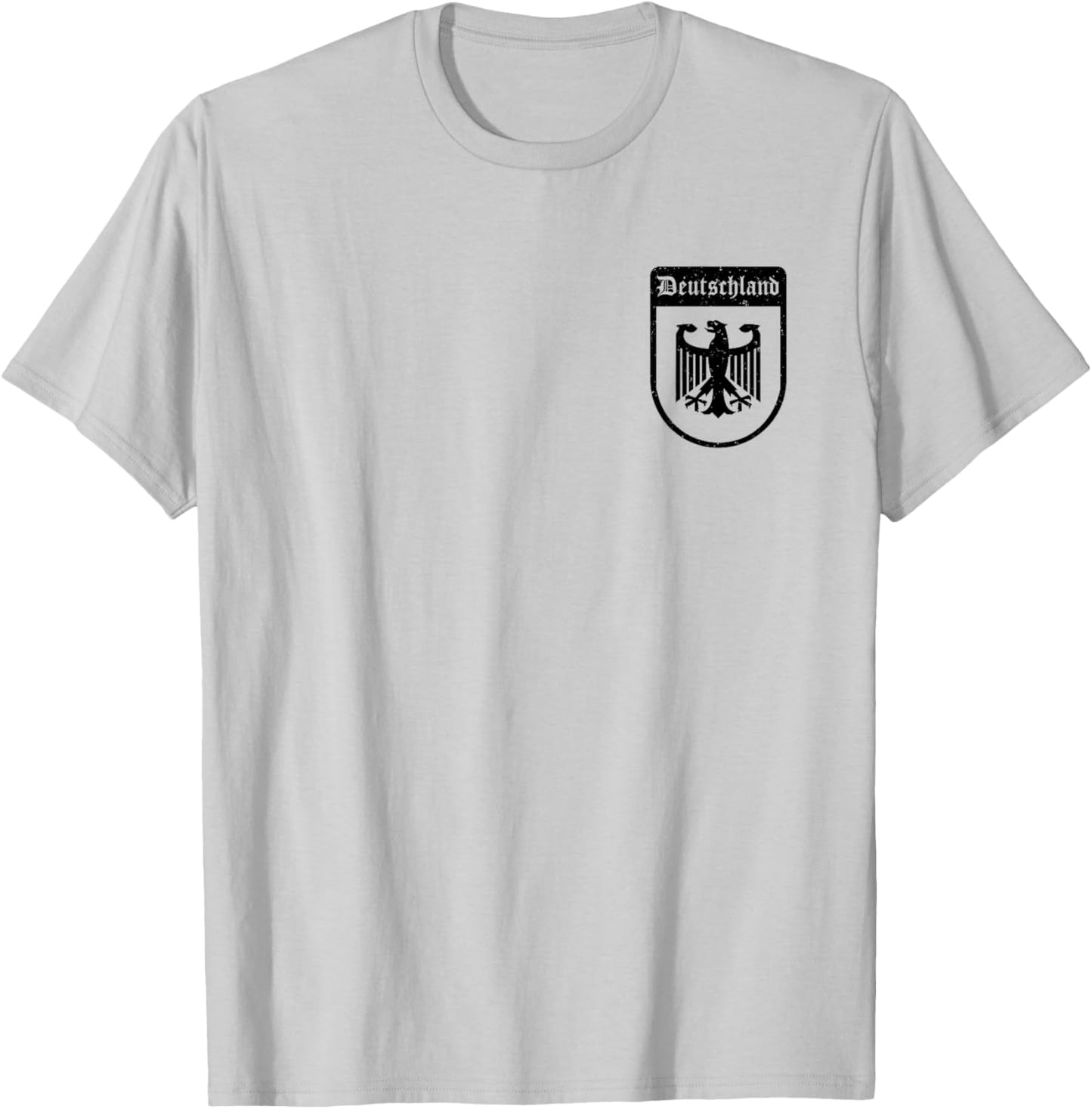 Deutschland Flagge Deutscher Adler Deutschland T-Shirt - T-Shirt | Ash