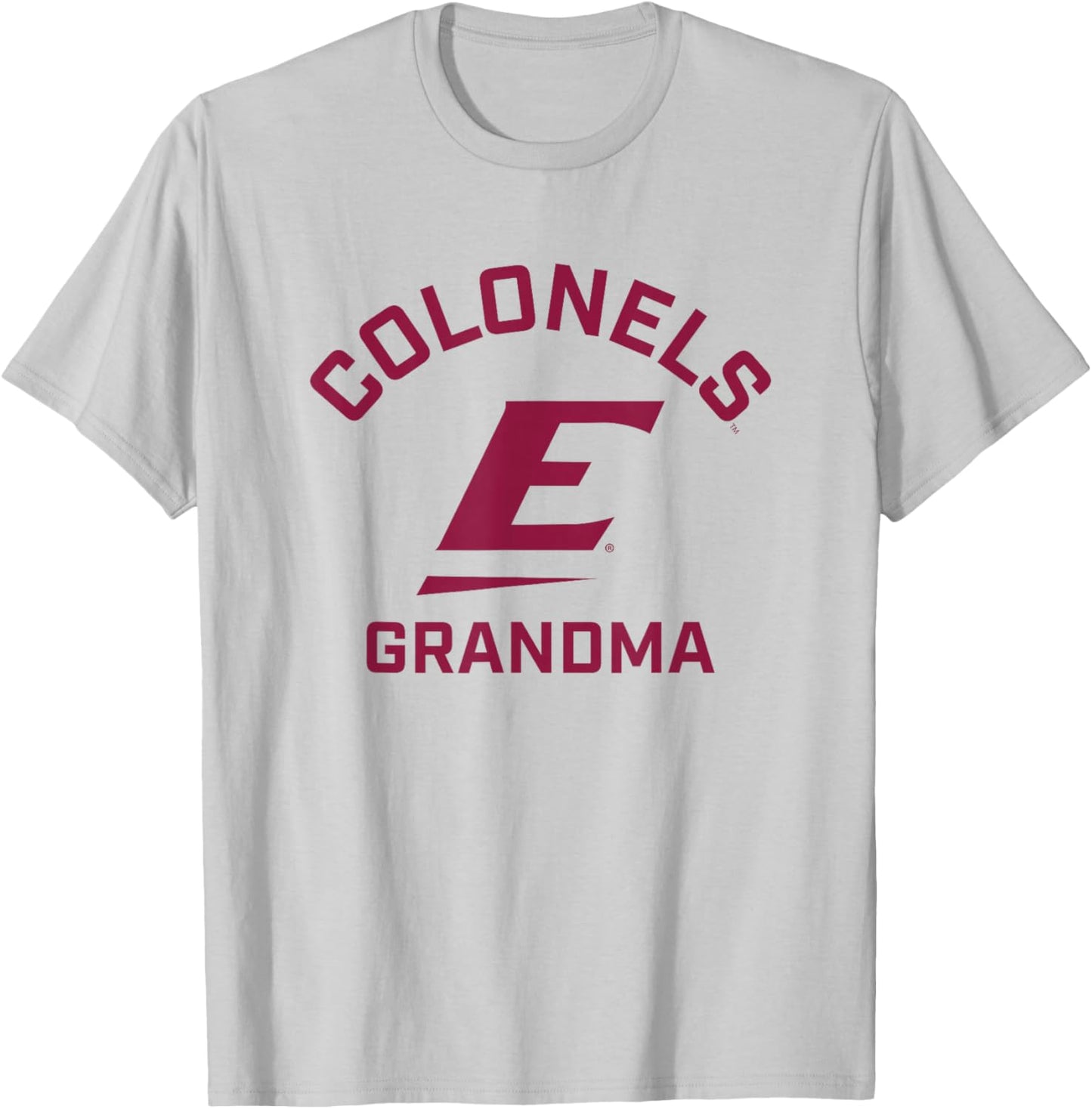 Eastern Kentucky University EKU Colonels Arched Grandma T-Shirt - T-Shirt | Ash