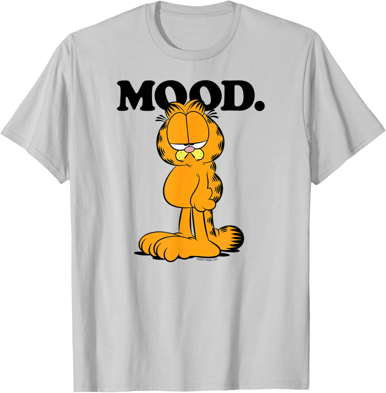 Garfield - Mood T-Shirt - T-Shirt | Ash