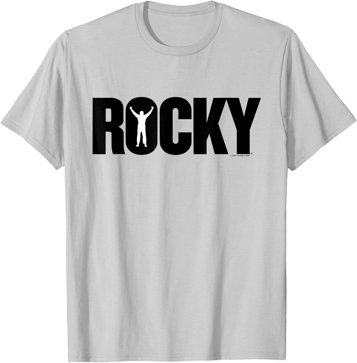 Rocky Logo T-Shirt - T-Shirt | Ash