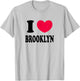 I Love Brooklyn T-Shirt - T-Shirt | Ash