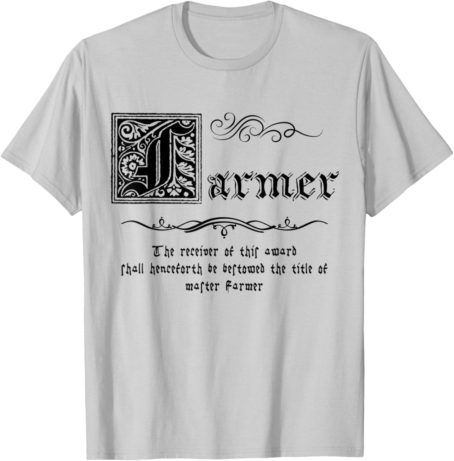Medieval Master Farmer T-Shirt - T-Shirt | Ash