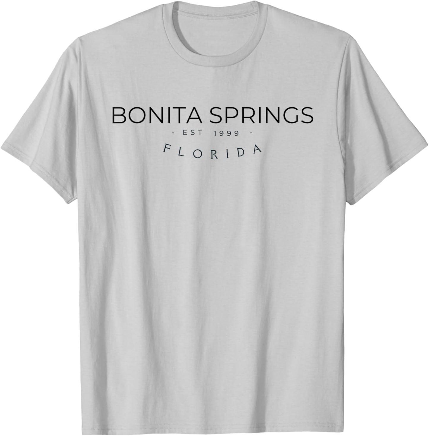 Vintage Bonita Springs Florida EST 1999 , FL State T-Shirt - T-Shirt | Ash