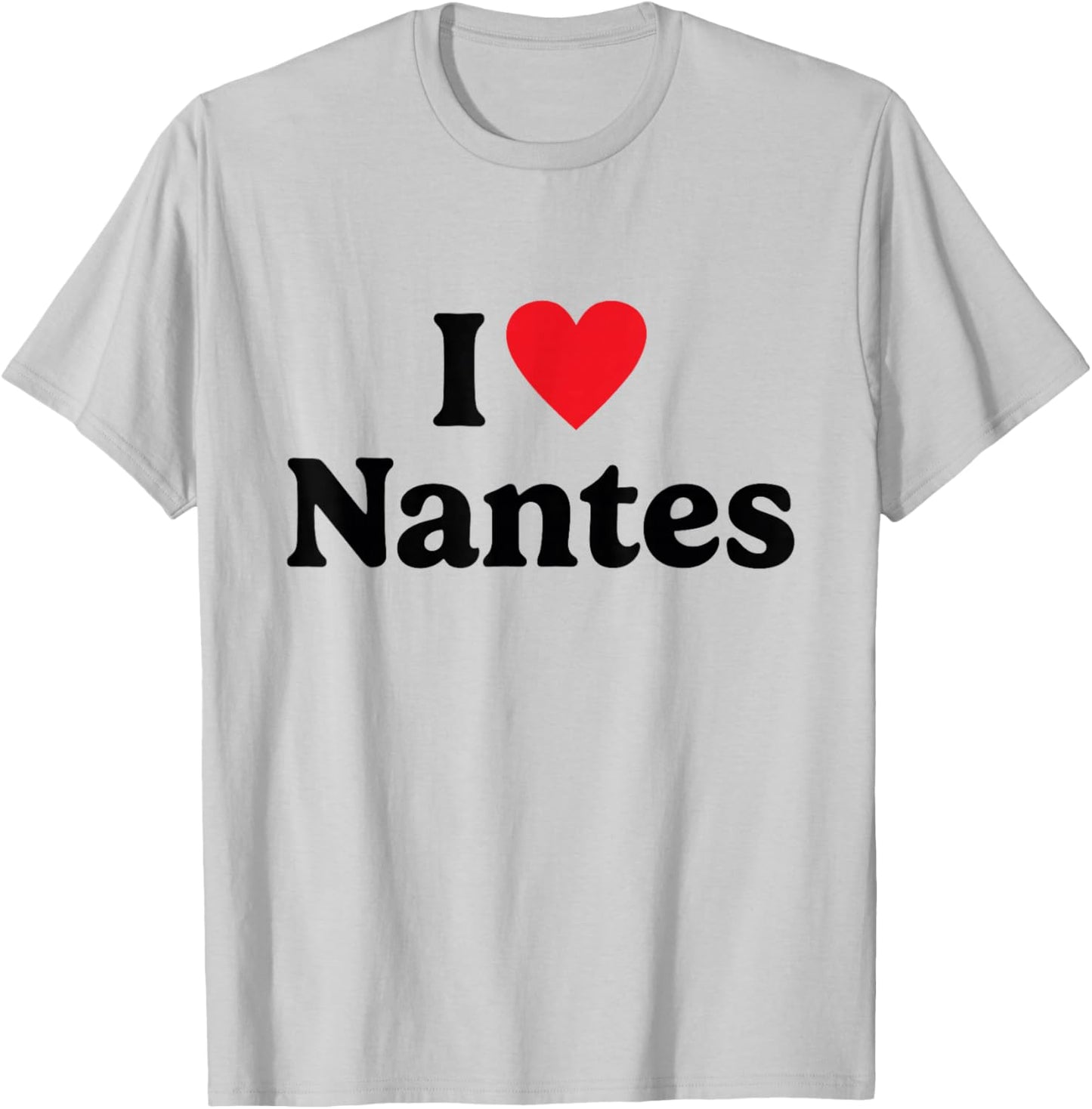 J'aime Nantes T-Shirt - T-Shirt | Ash