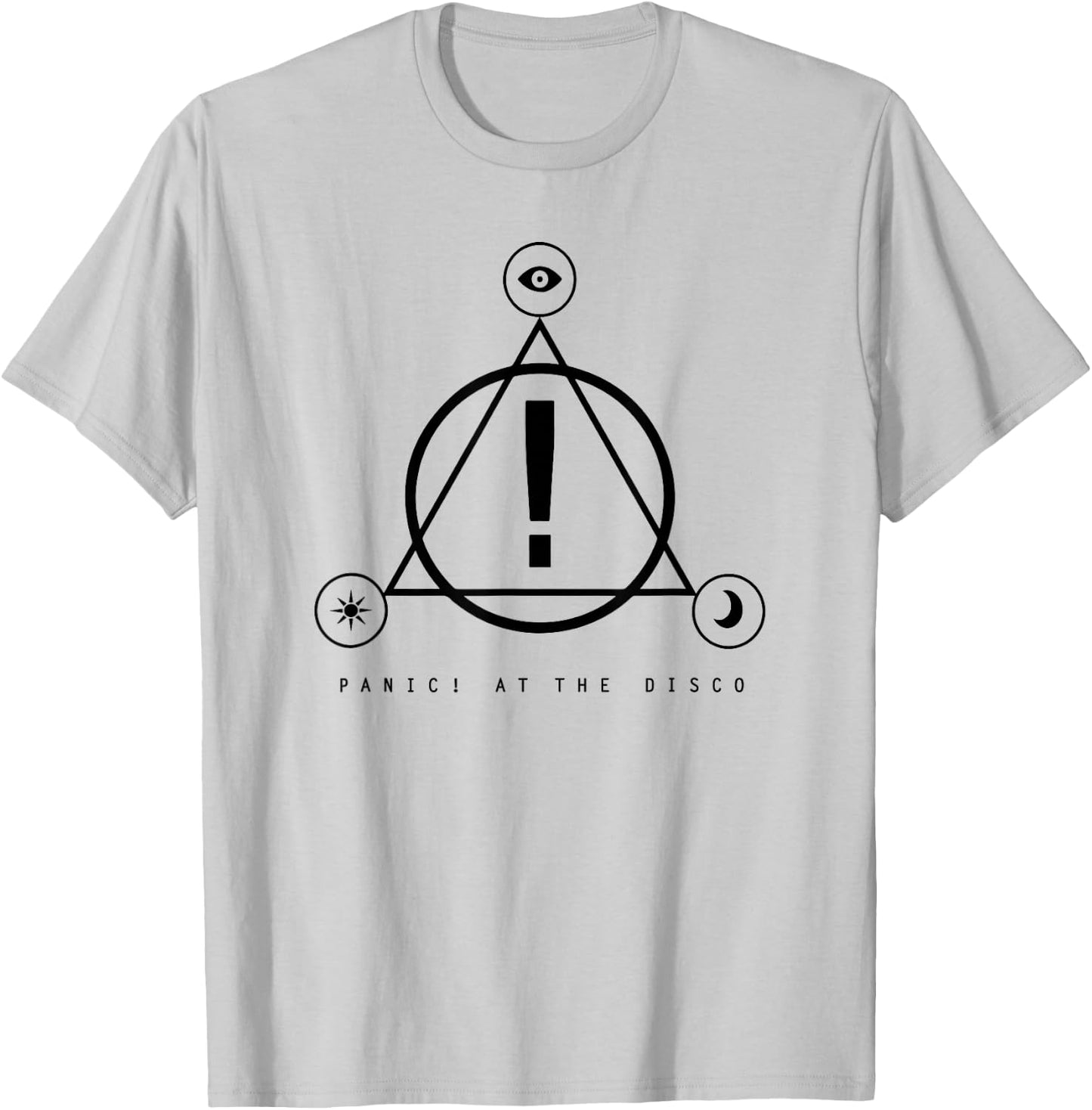 Panic! At The Disco - Symbol Logo T-Shirt - T-Shirt | Ash