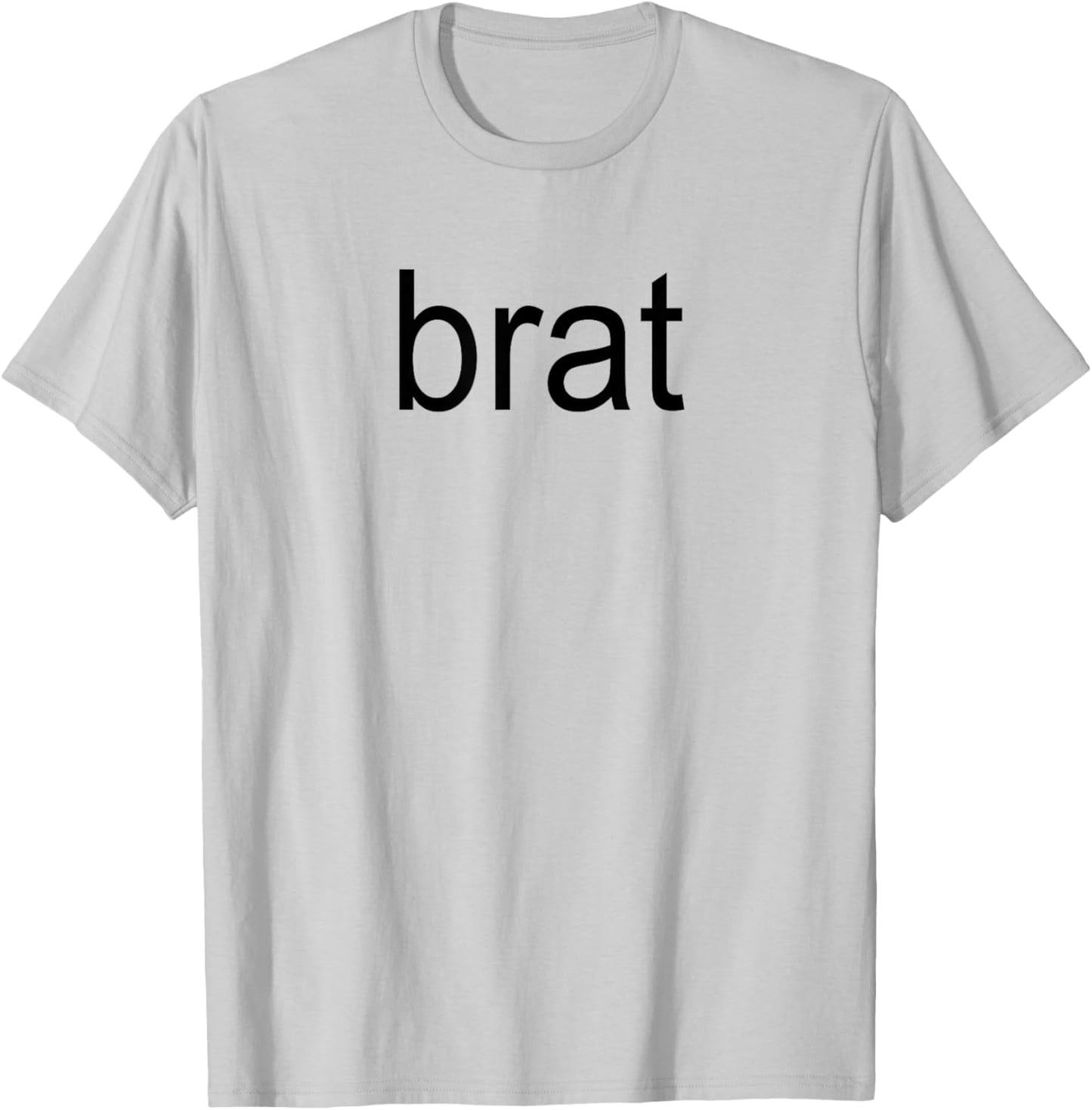 Brat Funny Green Summer Girl T-Shirt - T-Shirt | Ash