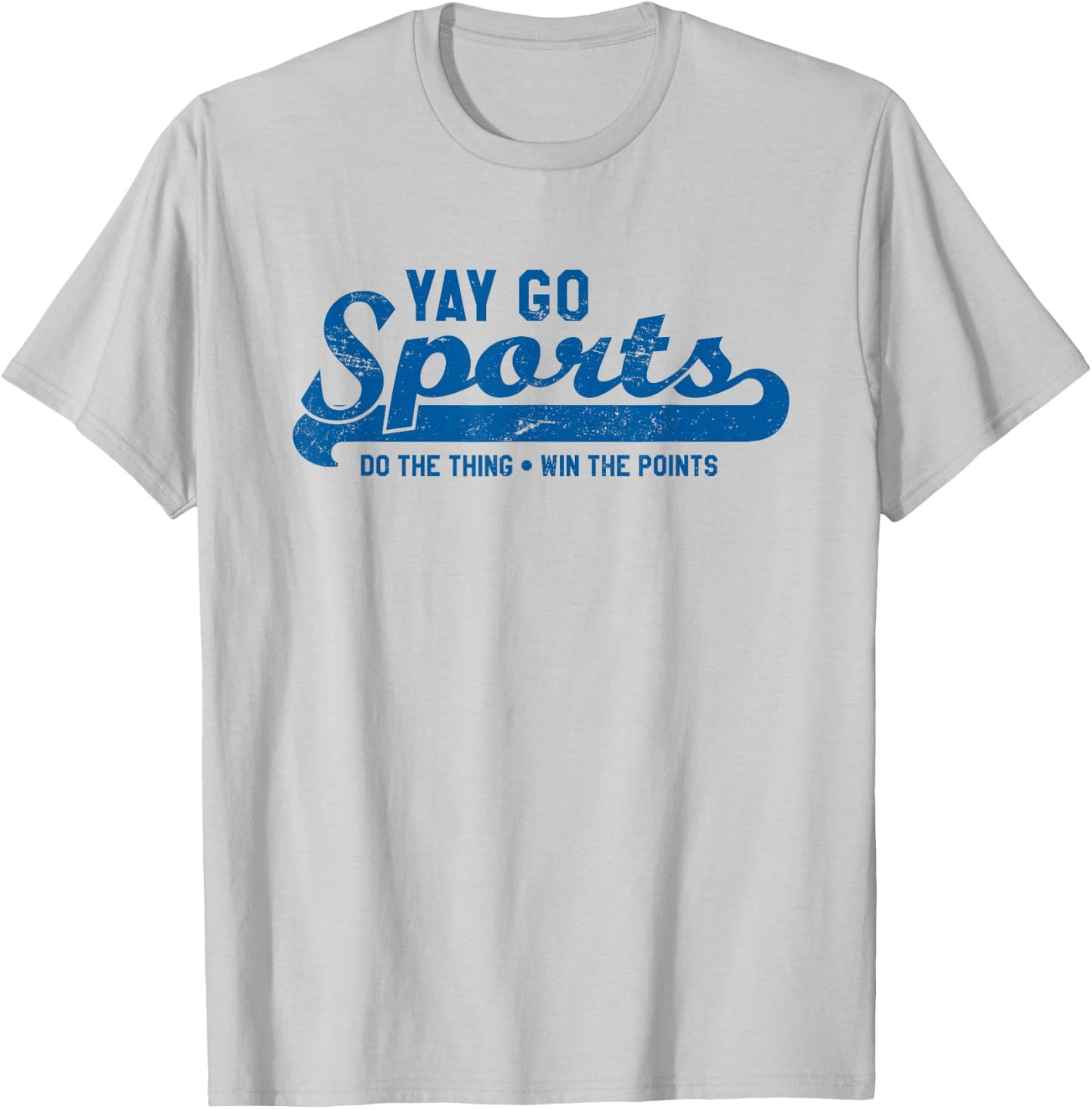 Yay Go Sports! Funny Sports T-Shirt - T-Shirt | Ash