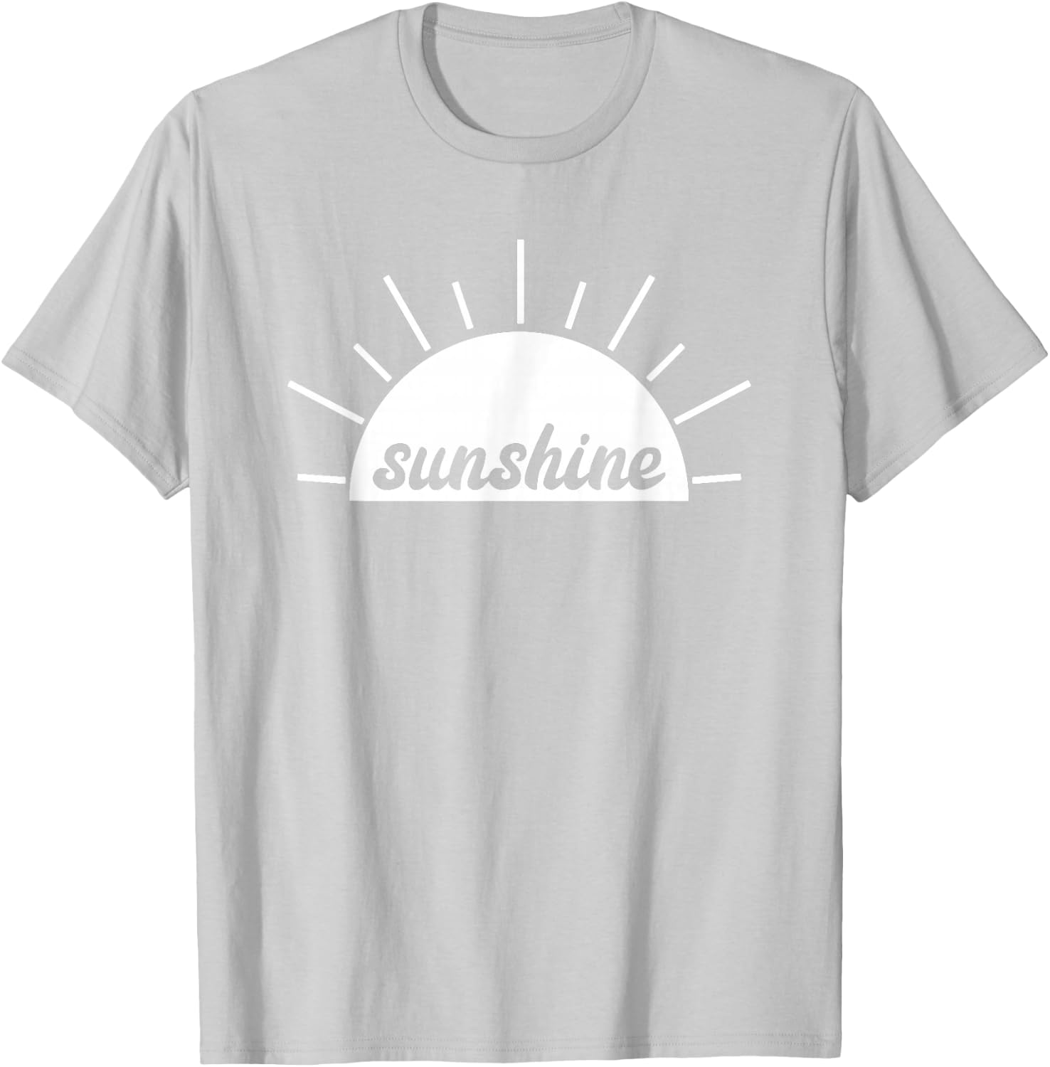 Sunshine Beach Vacation Sand and Sun Beachin Holiday T-Shirt - T-Shirt | Ash