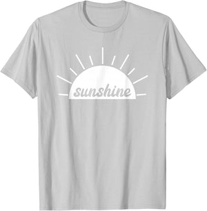 Sunshine Beach Vacation Sand and Sun Beachin Holiday T-Shirt - T-Shirt | Ash