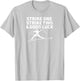 Jose Alvarado Strike 1 Strike 2 & Good Luck - Philadelphia T-Shirt - T-Shirt | Ash