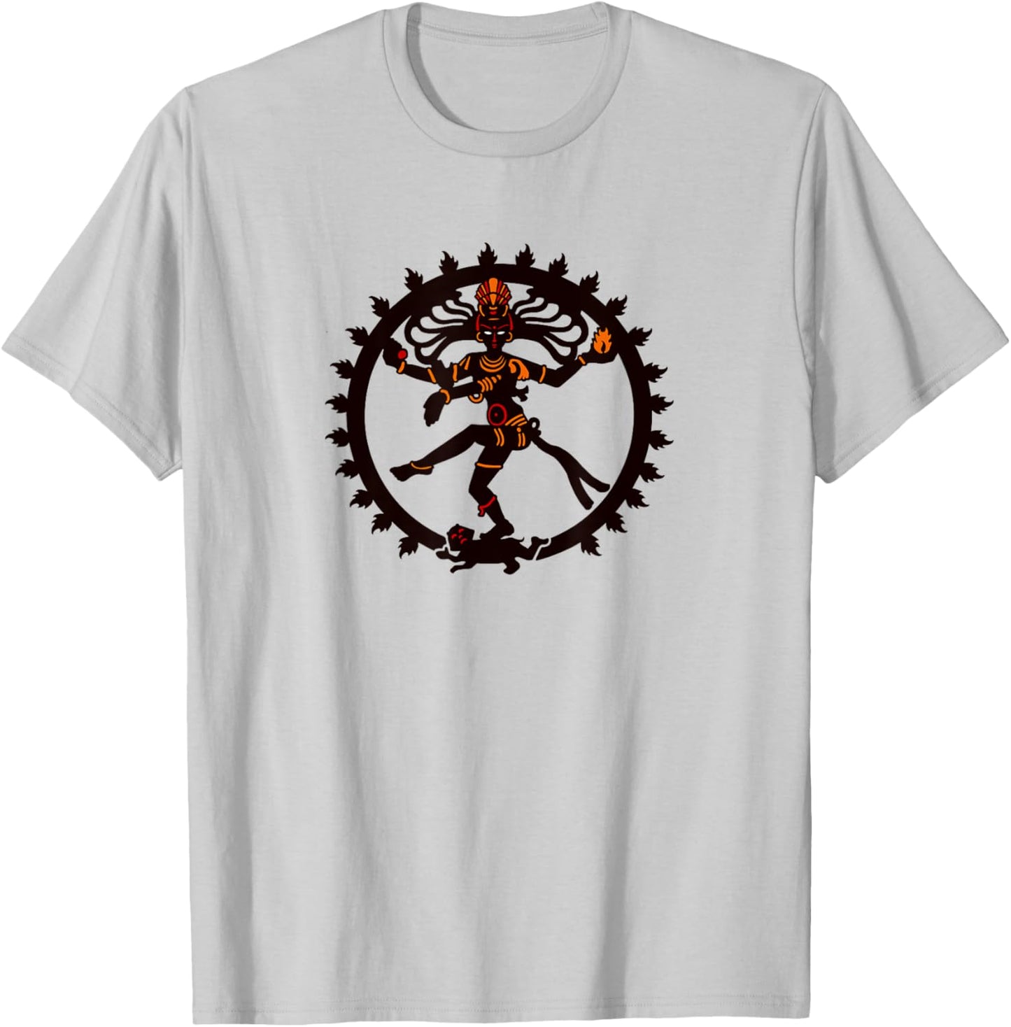 Lord of Dance Shiva Nataraja T-Shirt - T-Shirt | Ash
