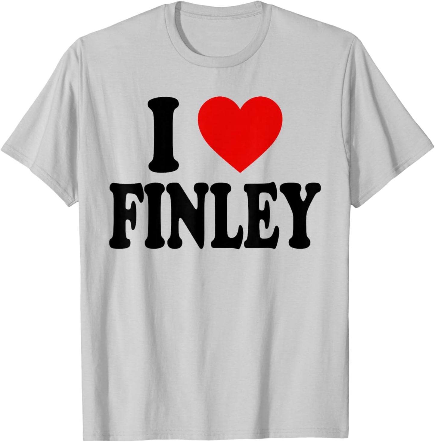 I Heart Love Finley T-Shirt - T-Shirt | Ash