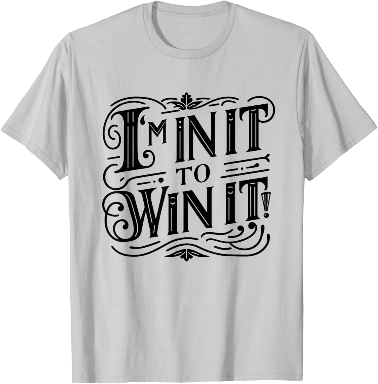 I'm in it to win it Bake-off T-Shirt - T-Shirt | Ash