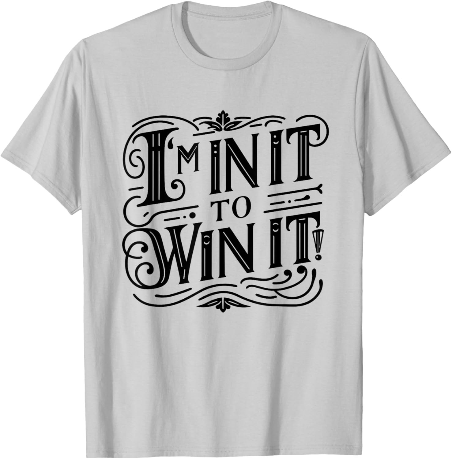 I'm in it to win it Bake-off T-Shirt - T-Shirt | Ash