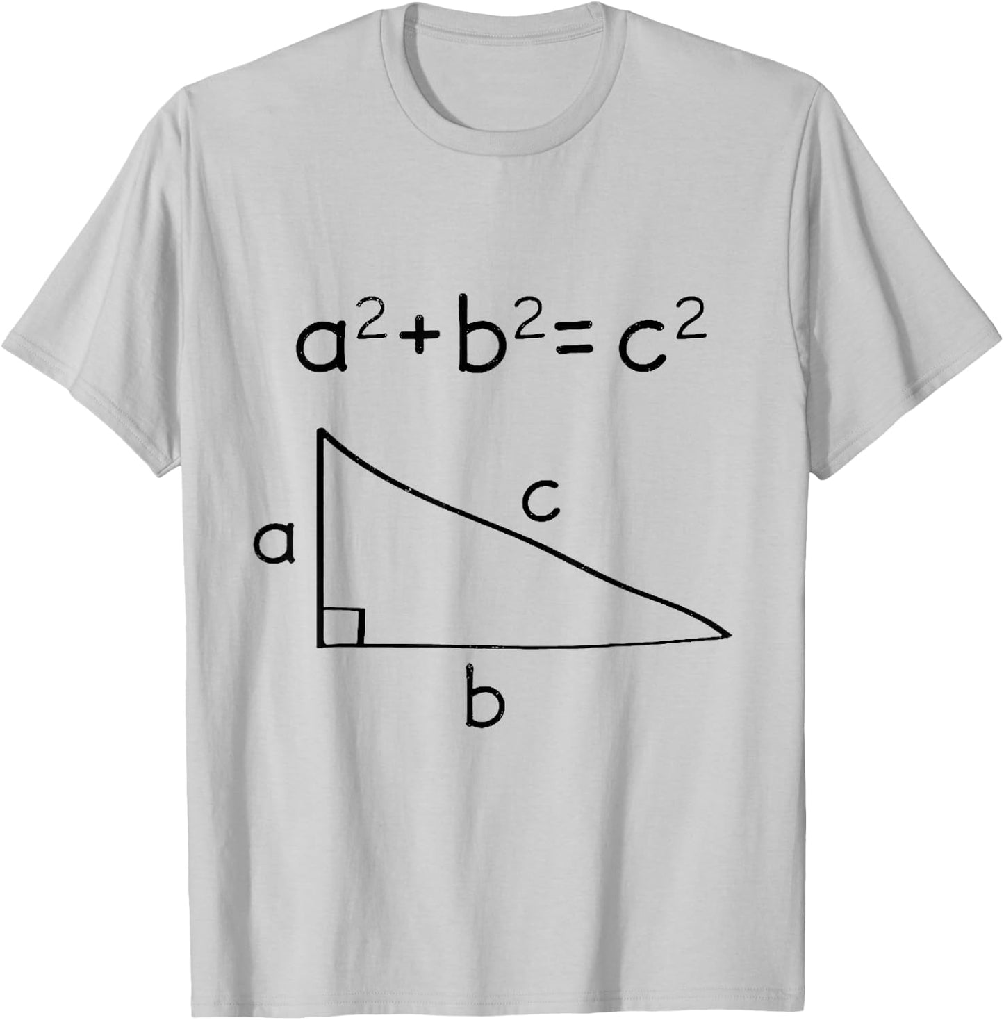 Pythagorean Theorem T-Shirt - T-Shirt | Ash