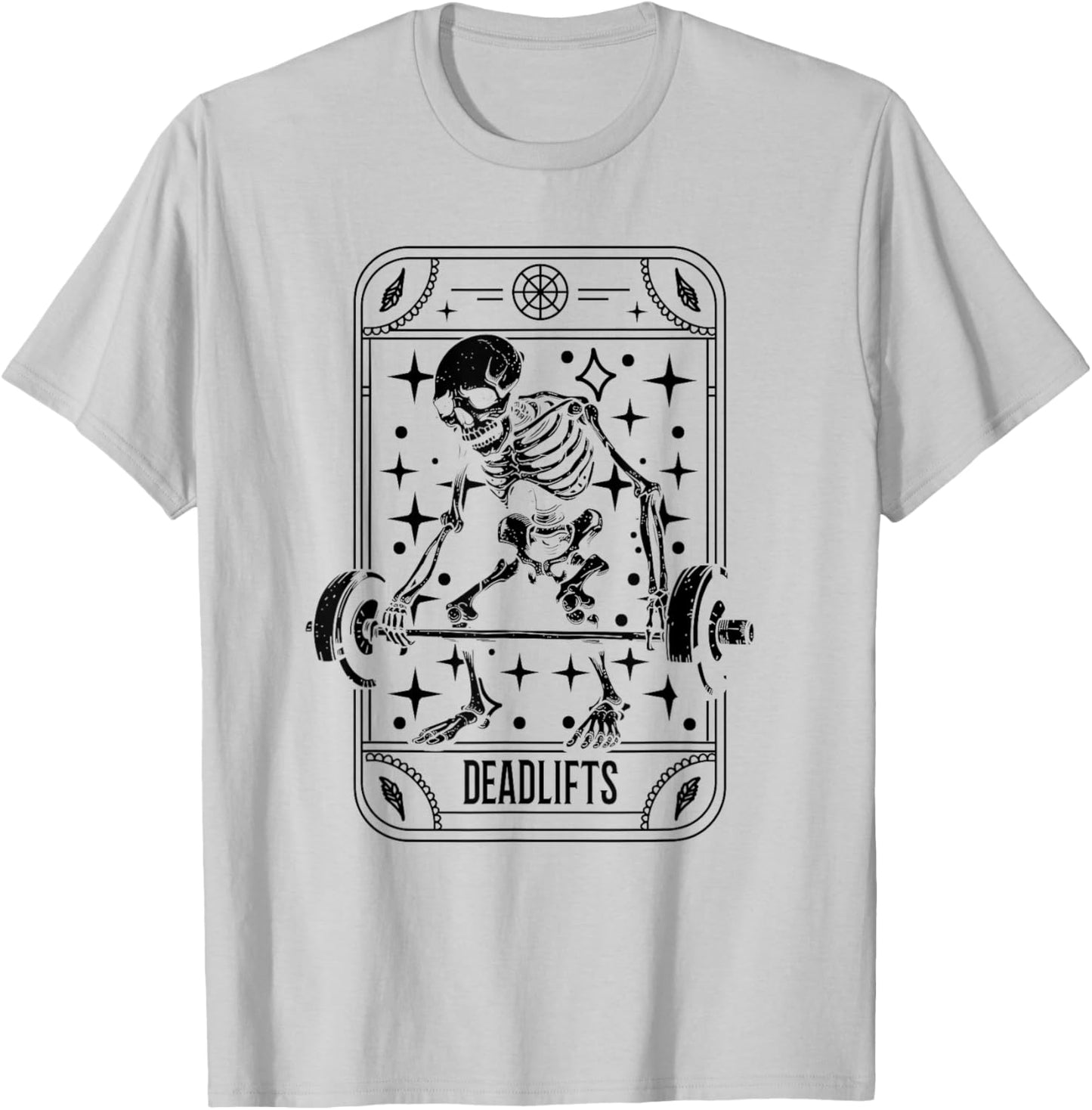 Tarot Card Emo Gothic - Occult Deadlifts T-Shirt - T-Shirt | Ash