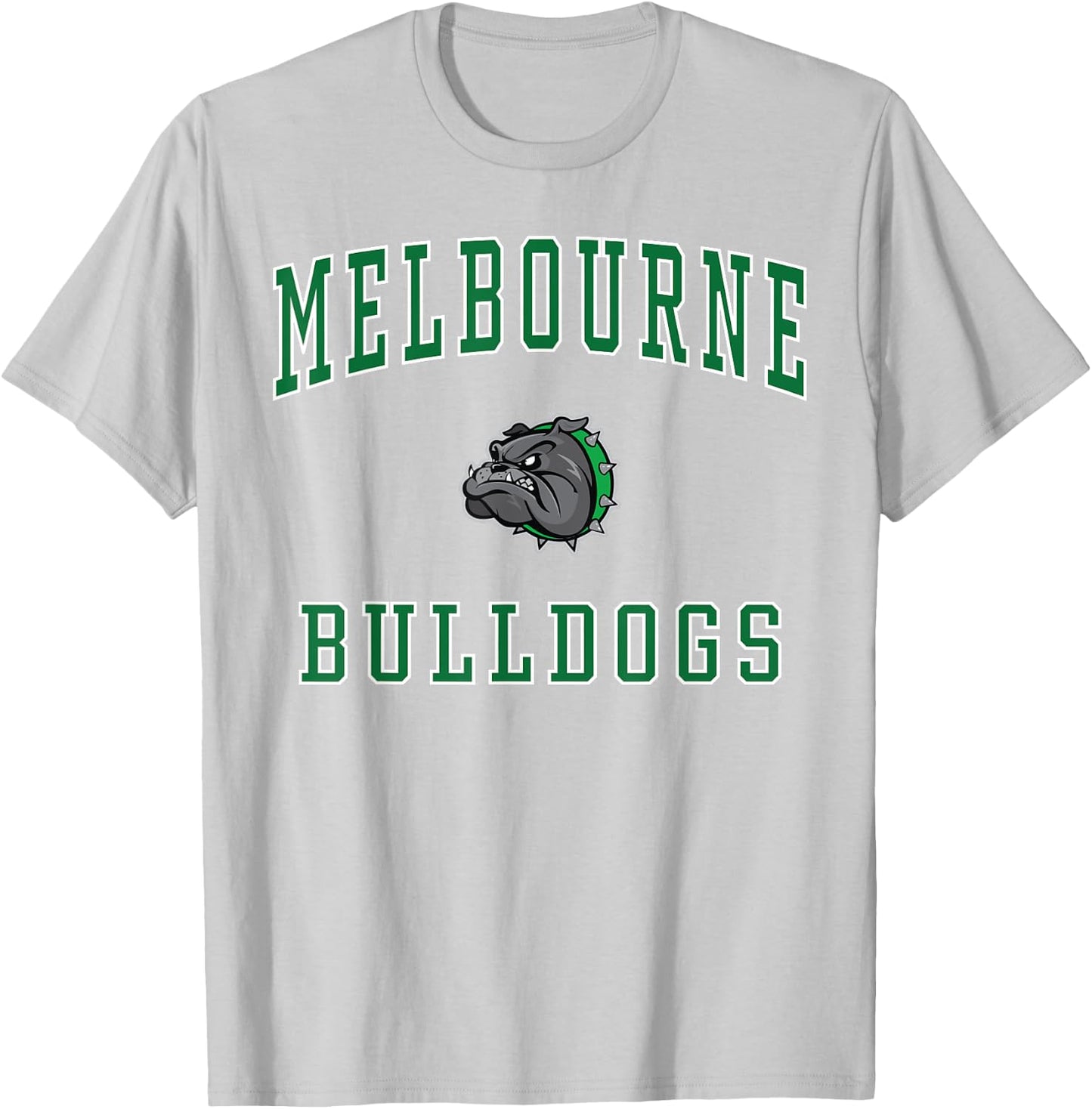 Melbourne High School Bulldogs T-Shirt - T-Shirt | Ash