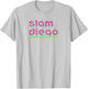 Officially Licensed - Slam Diego City Edition T-Shirt - T-Shirt | Ash