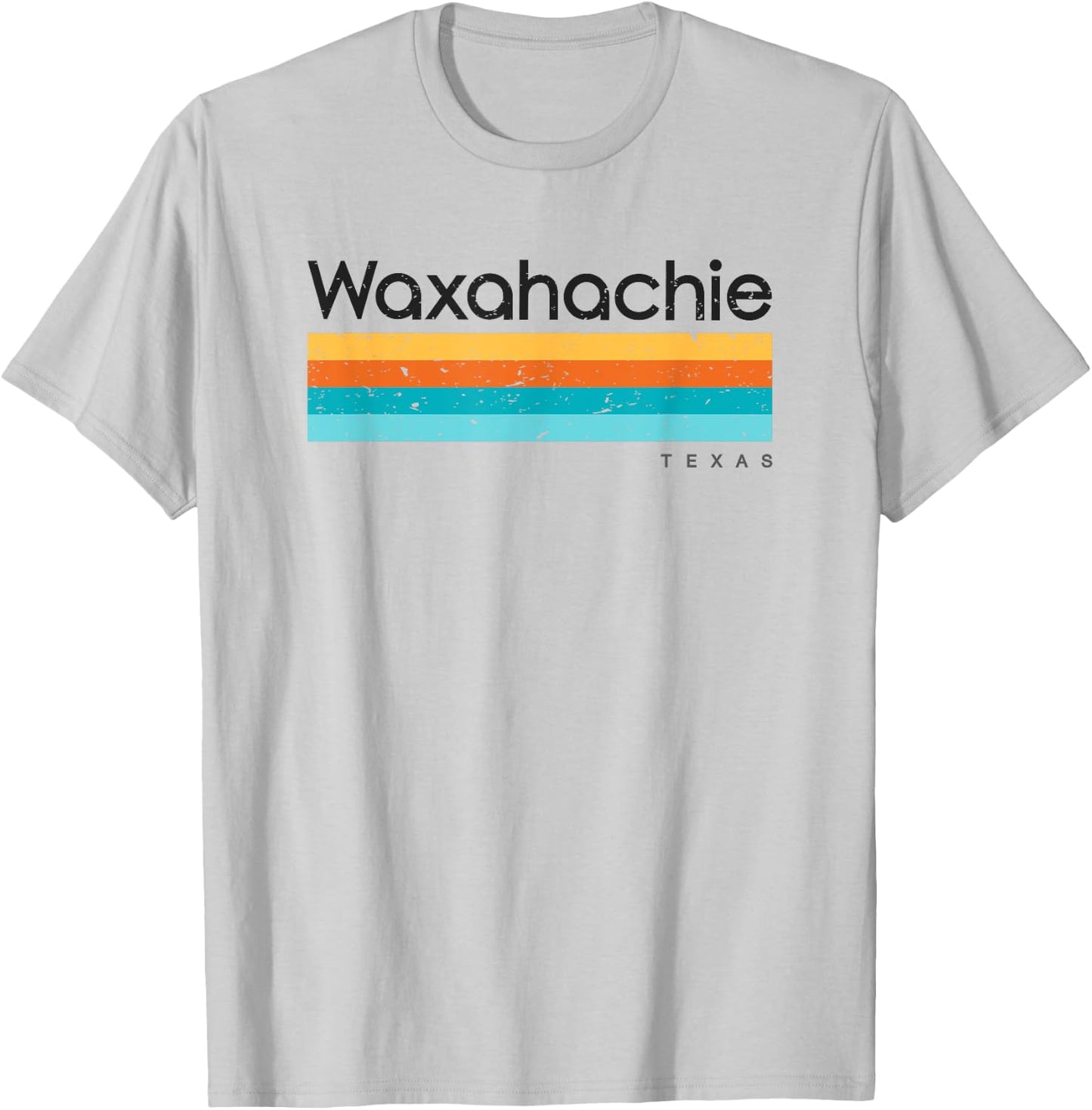 Vintage Waxahachie TX Texas USA Retro Design T-Shirt - T-Shirt | Ash