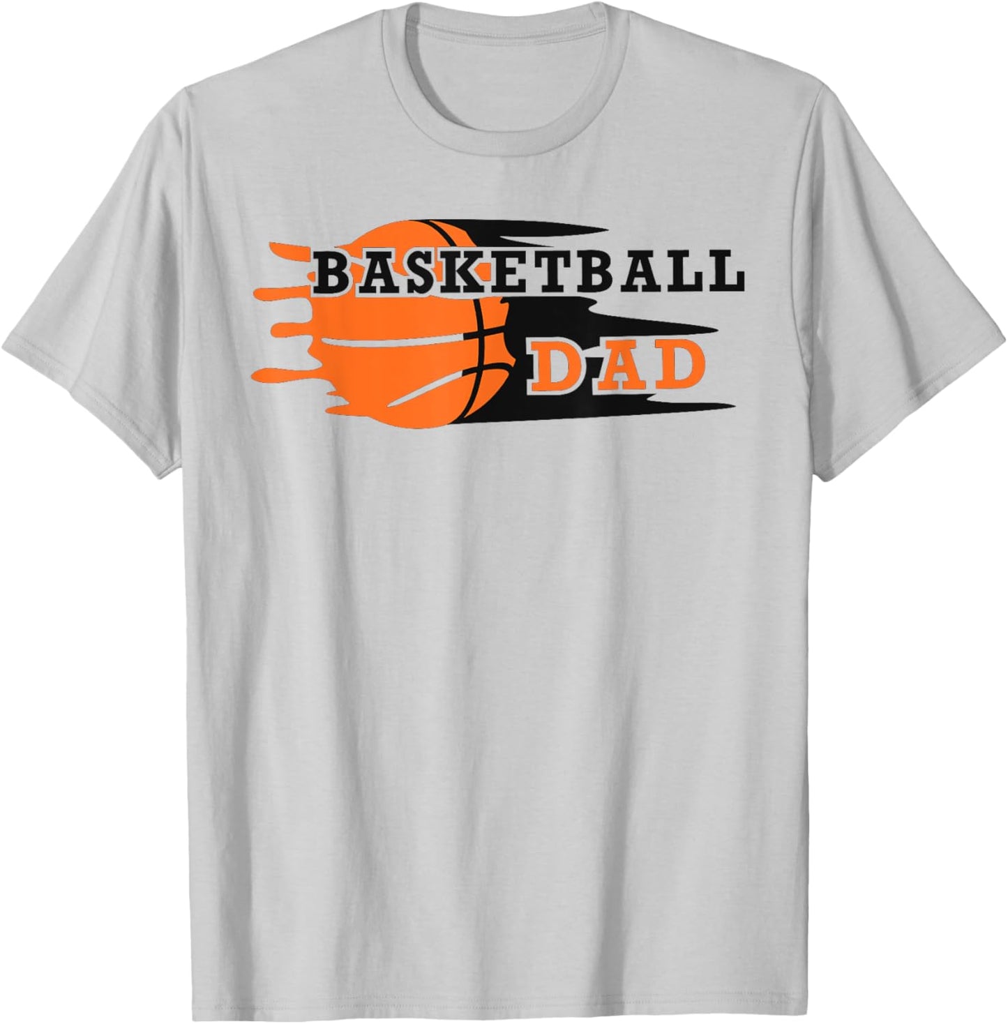 Vintage Proud Basketball Dad Fathers Day Basketball Player T-Shirt - T-Shirt | Ash