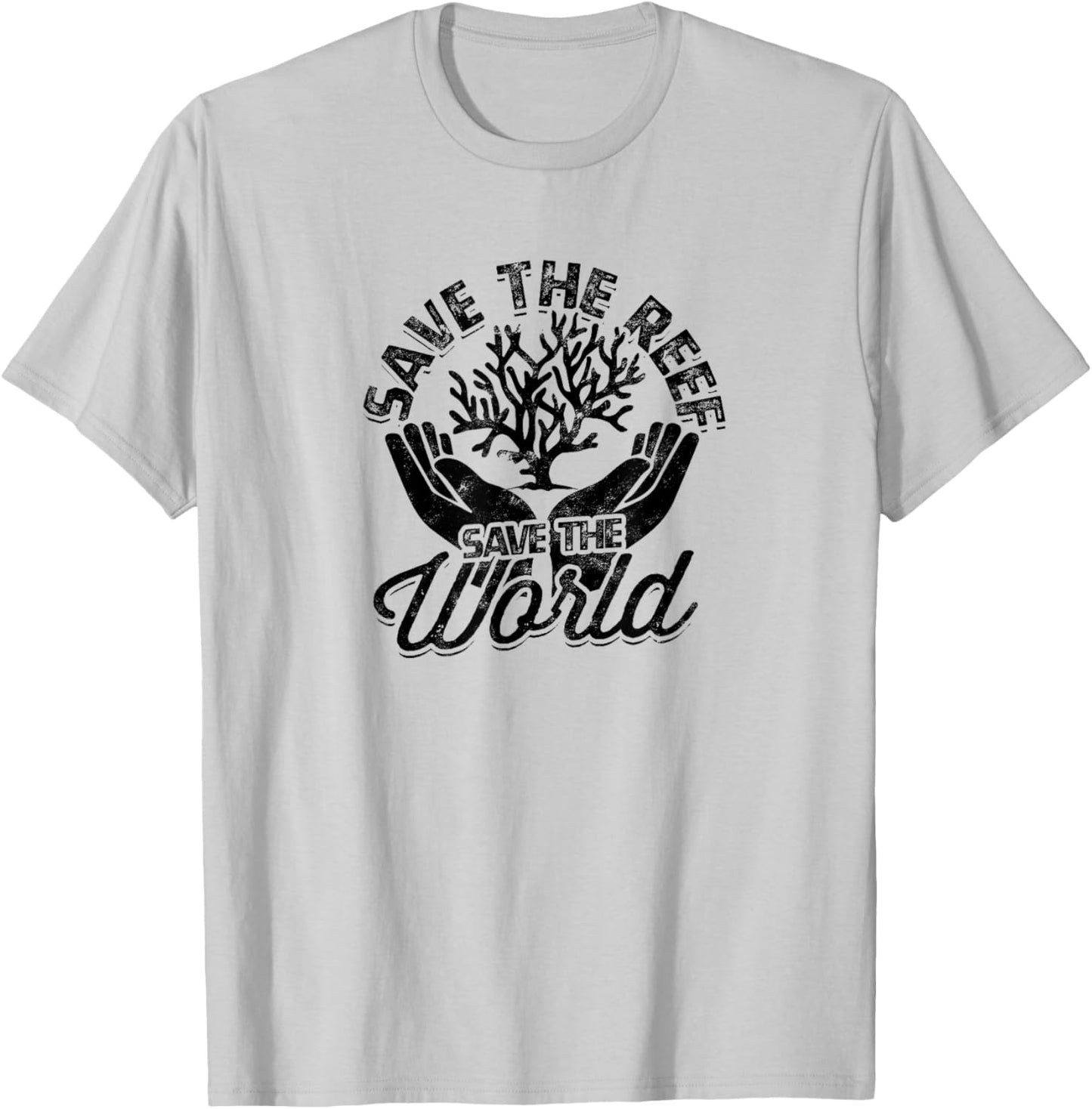 Save the reefs, save the world - Reef T-Shirt - T-Shirt | Ash