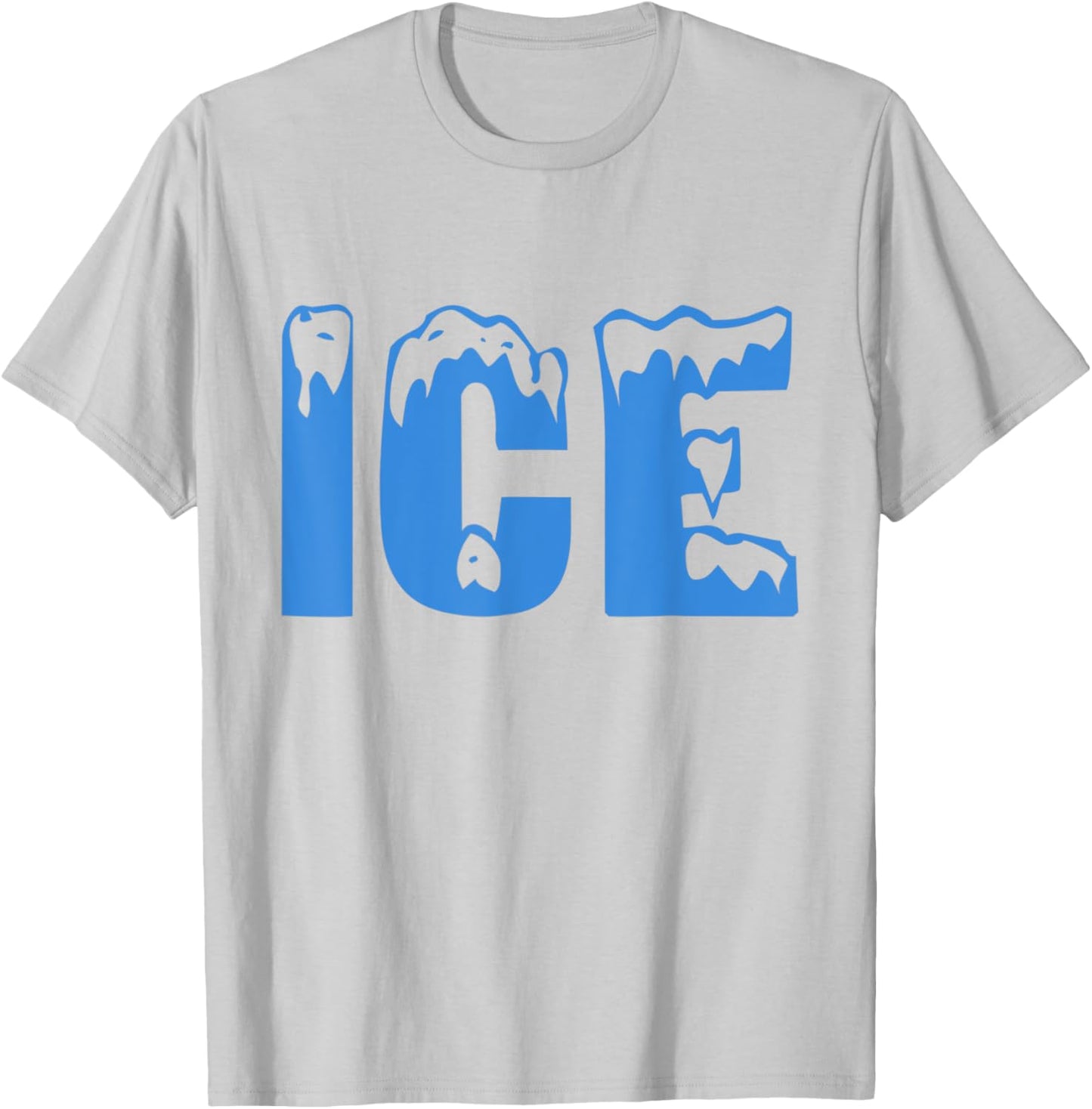 Funny Fire and Ice Costume Halloween 2024 Family Matching T-Shirt - T-Shirt | Ash