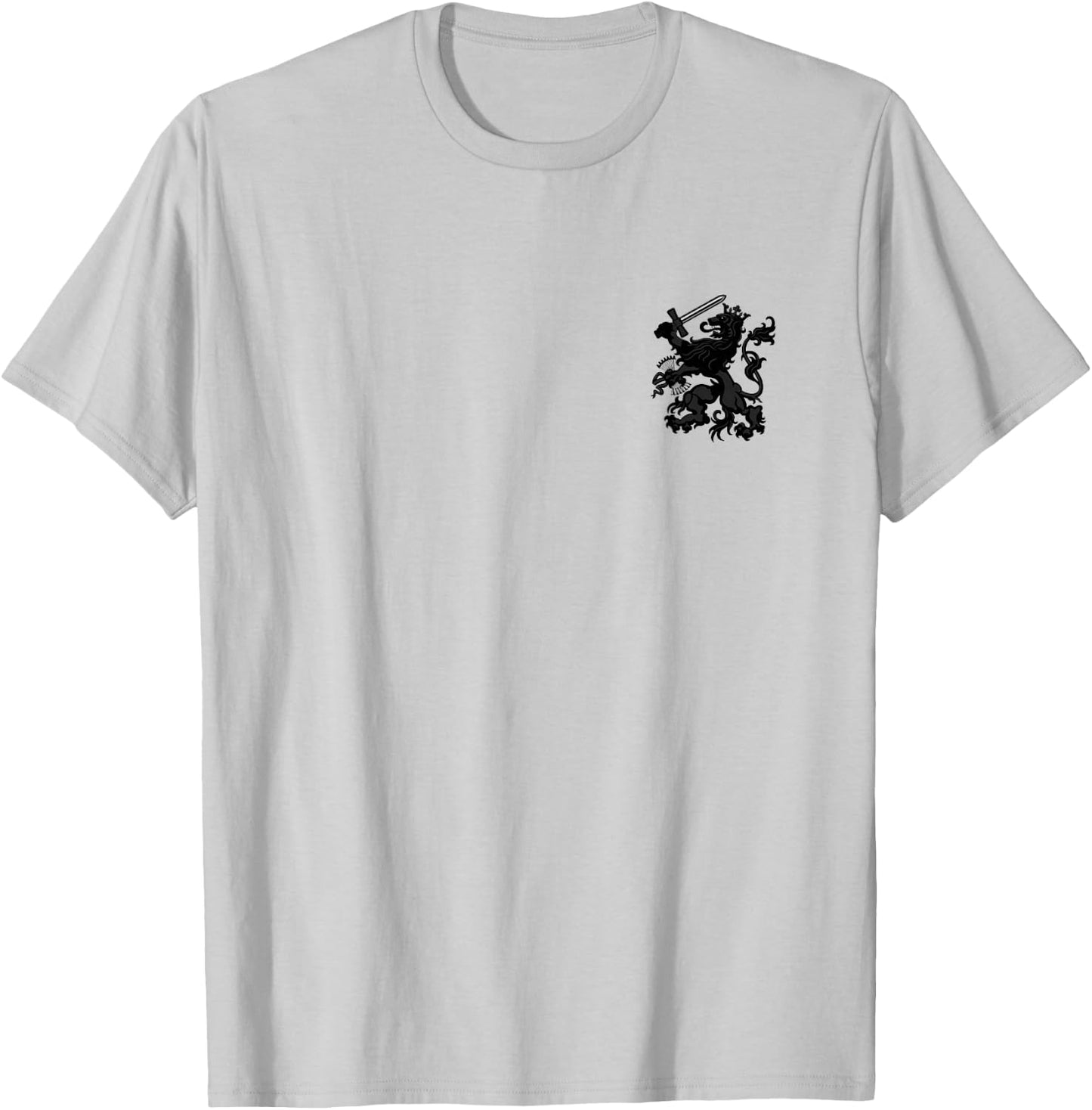 Netherlands Flag Dutch Pride Holland Roots Lion Coat of Arms T-Shirt - T-Shirt | Ash